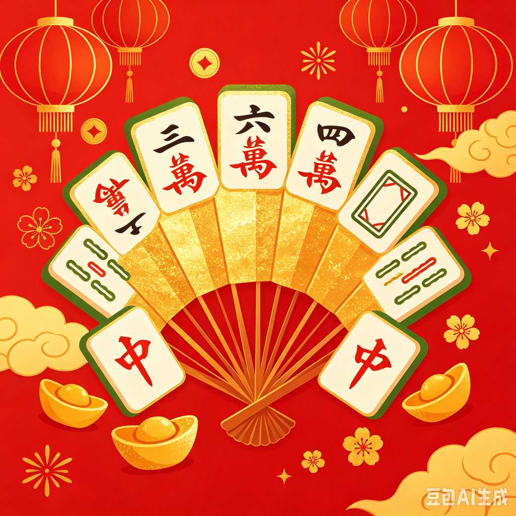 space saving mahjong game set
