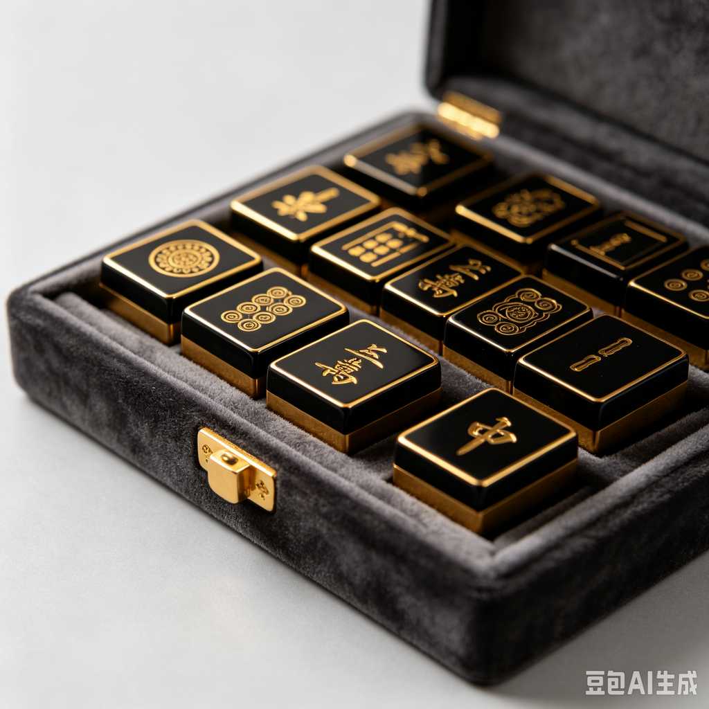 desktop decoration mahjong set