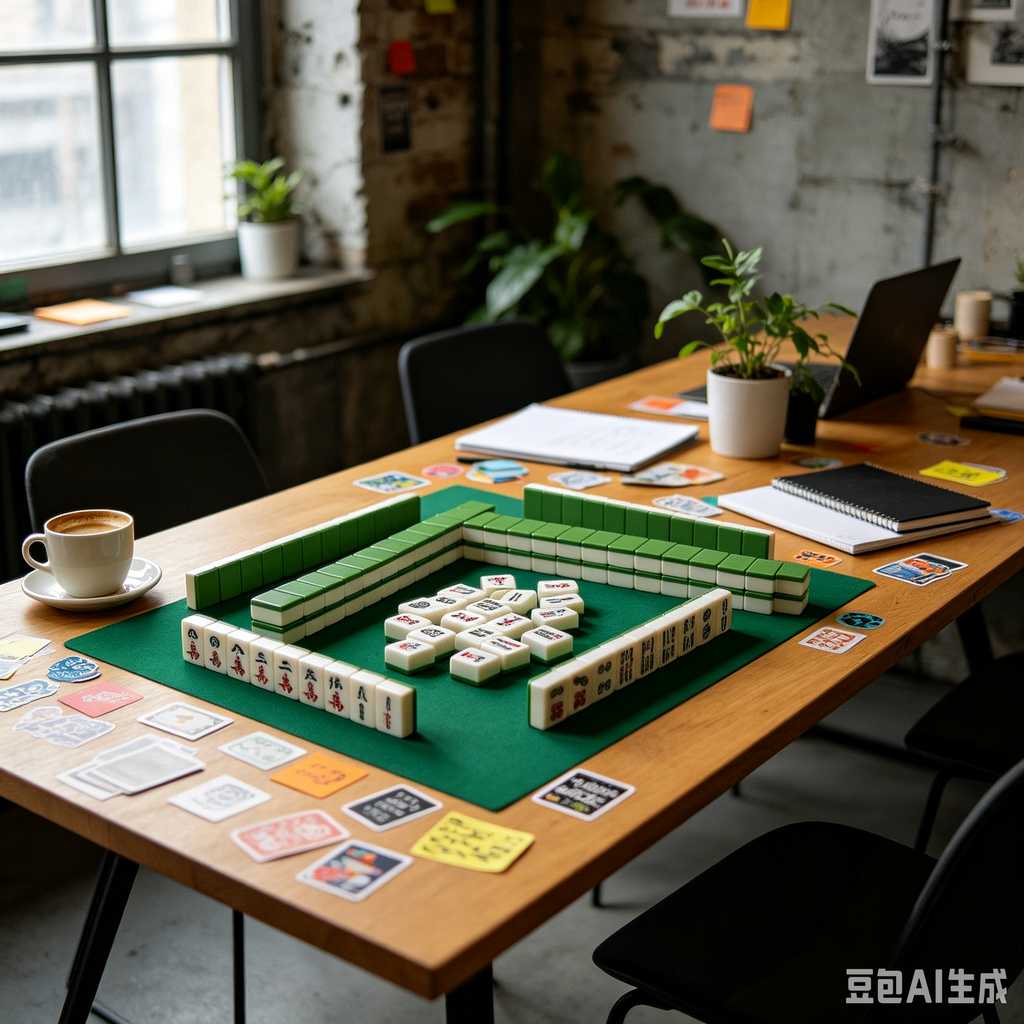cedar wood mahjong tiles