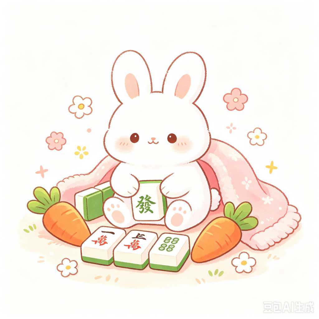 muted color mahjong set