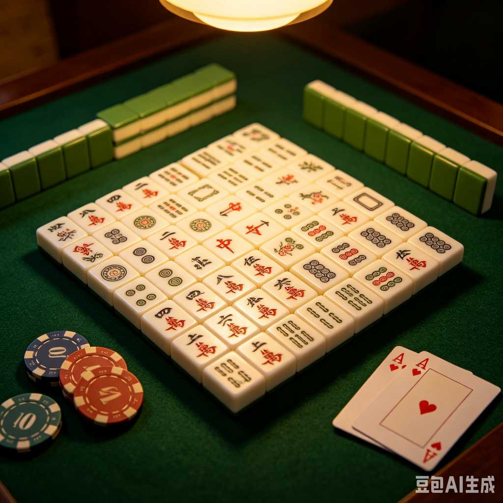 light mahjong set for easy carry