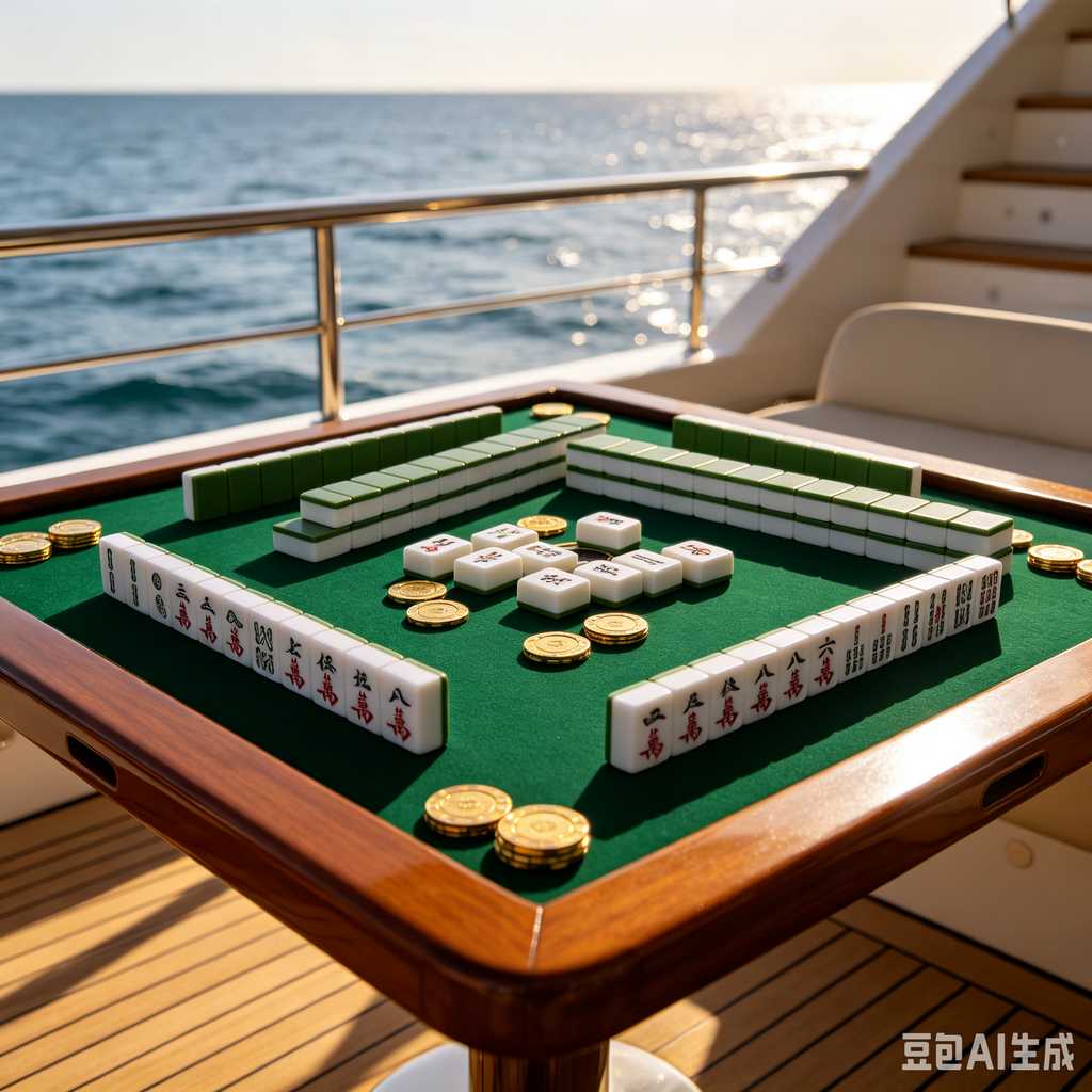 handheld mahjong tiles set
